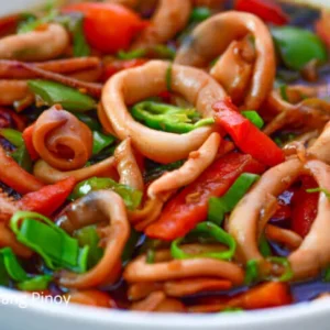 Squid Stir-Fry in Oyster Sauce